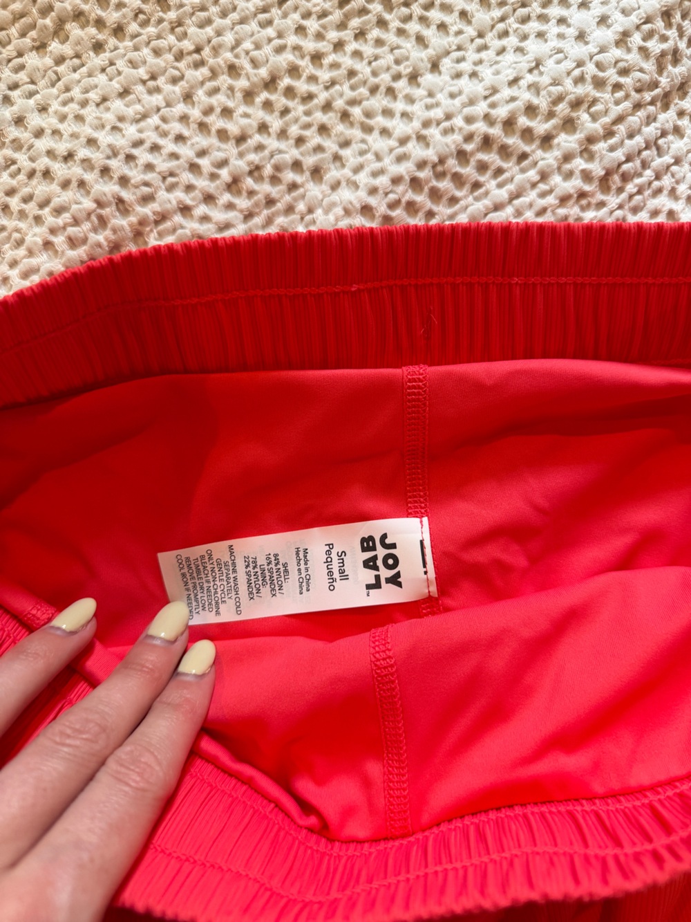 JoyLab Bright Pink flowy shorts - Picture 2 of 3